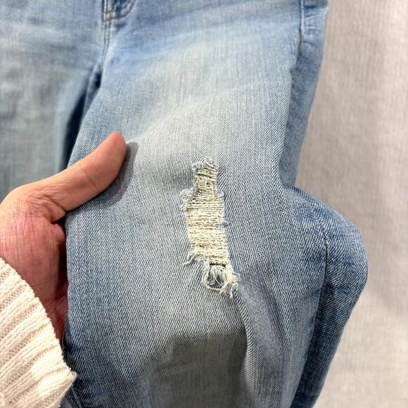 Mother Size 25 Jeans The Insider Crop Step Chew Hem Mid Rise Outerspace Wash - Picture 16 of 16